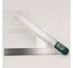 Угломер (прибор для измерения углов) электронный с линейкой 300 мм PROTESTER 5423-300
