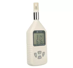 Термометр-гигрометр 5-98%, -10-50°C BENETECH GM1360