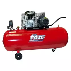 Поршневой компрессор с ременным приводом 200л, 350л/мин, 220V, 2,2кВт FIAC AB200-360-220-RED-IT
