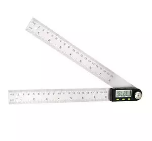 Складная линейка для измерения углов (угломер электронный) 200 мм PROTESTER 5422-200